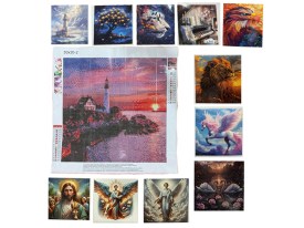 Lamina para pintar con diamantes 30x30